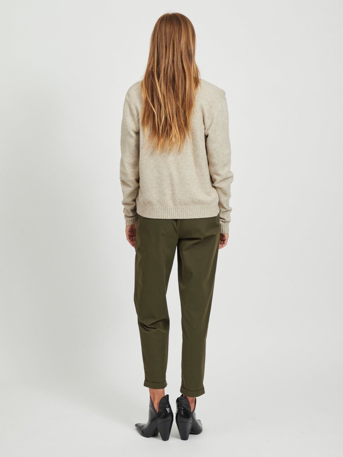 VIRIL Cardigan - natural melange